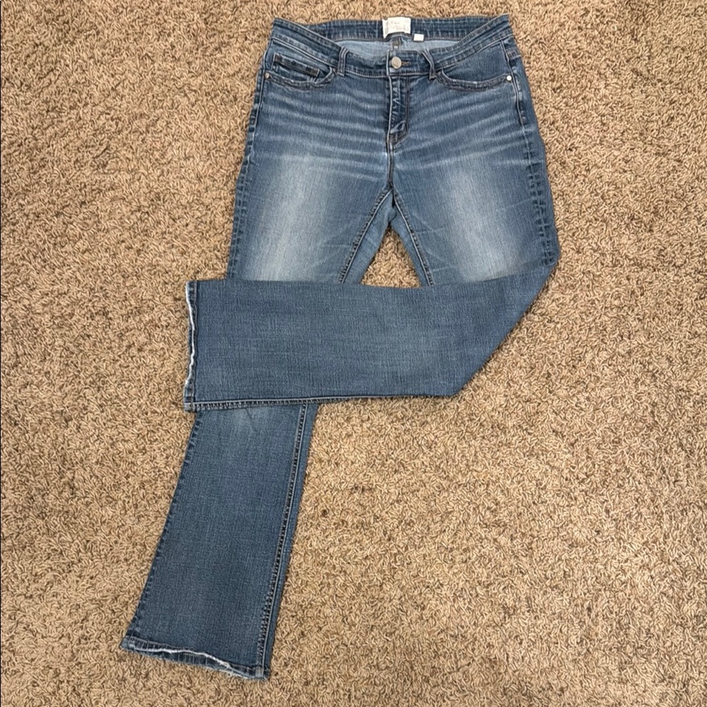 BKE Blue Boot Cut Jeans with Classic Denim Style